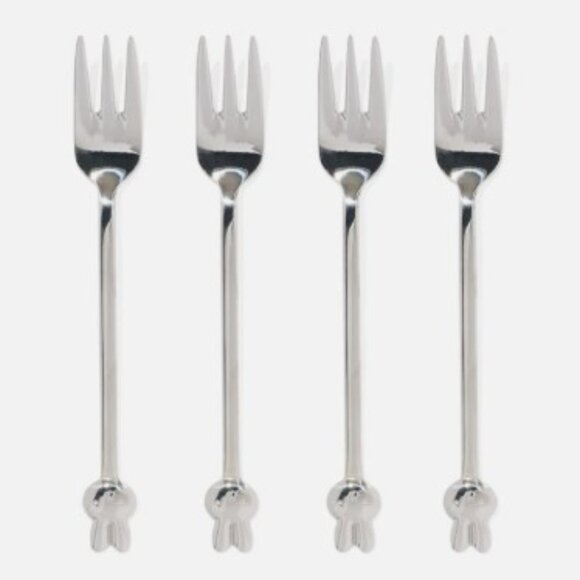 NEW Miffy Pastry Forks stainless steel - 4 pieces - Picture 7 of 7